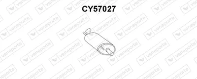 Schalldämpfer Chrysler NEON · Chrysler NEON II