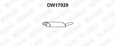 Schalldämpfer Daewoo NEXIA