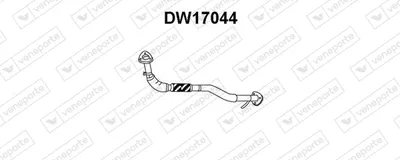 Auspuffrohr Daewoo NUBIRA · Daewoo NUBIRA Wagon · Daewoo NUBIRA Saloon