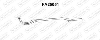 Auspuffrohr Fiat UNO