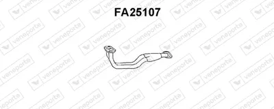 Auspuffrohr Fiat UNO