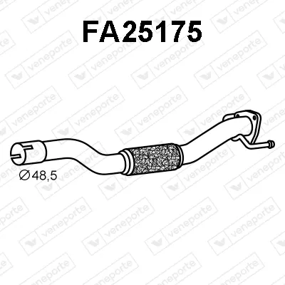 Auspuffrohr Fiat DOBLO MPV · Fiat DOBLO Box Body/MPV