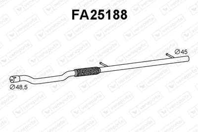 Auspuffrohr Fiat PANDA · Fiat PANDA Hatchback Van