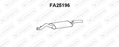 Endschalldämpfer Fiat 131
