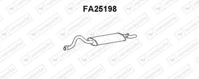 Endschalldämpfer Fiat 131