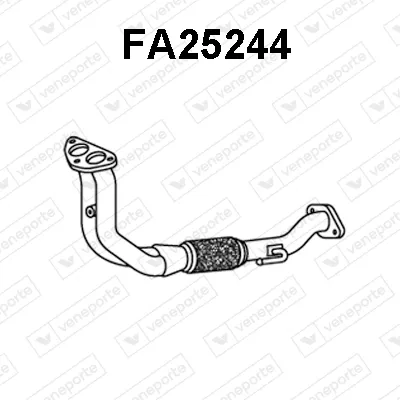 Auspuffrohr Fiat PUNTO