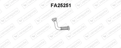 Auspuffrohr Fiat PUNTO