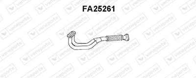 Abgasleitung Fiat TEMPRA · Fiat TEMPRA S.W. · Fiat TIPO