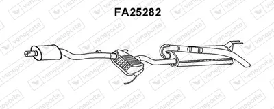 Endschalldämpfer Fiat BRAVA · Fiat BRAVO I