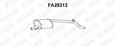 Endschalldämpfer Fiat PANDA