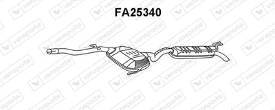 Endschalldämpfer Fiat MAREA Wochenende