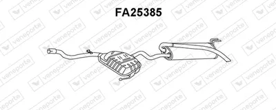 Endschalldämpfer Fiat MAREA Wochenende