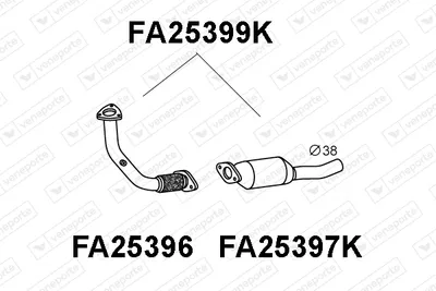 Katalysator Fiat SEICENTO / 600 · Fiat SEICENTO / 600 Hatchback Van