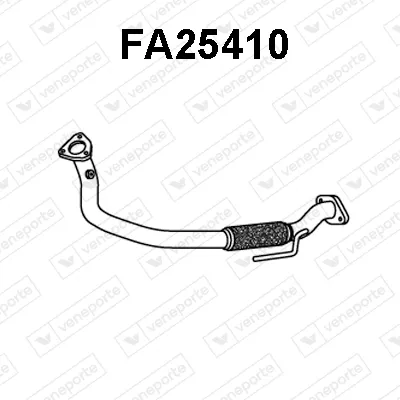 Auspuffrohr Fiat PUNTO · Fiat PUNTO Cabrio · Lancia Y