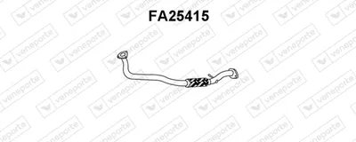 Auspuffrohr Fiat PUNTO