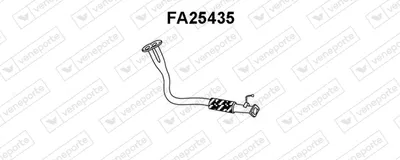 Auspuffrohr Fiat MULTIPLA