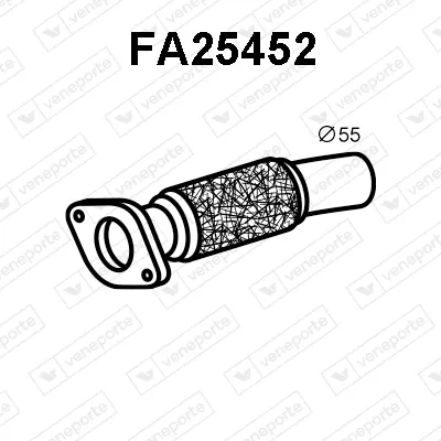 Auspuffrohr Fiat STILO