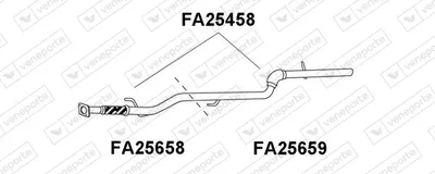 Auspuffrohr Fiat DOBLO MPV · Fiat DOBLO Box Body/MPV