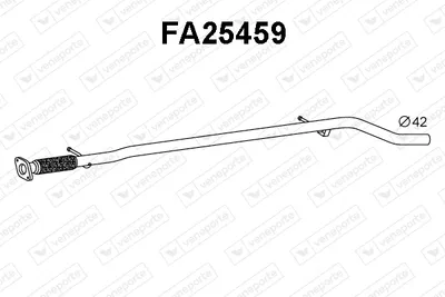 Abgasleitung Fiat PUNTO · Fiat PUNTO Hatchback Van