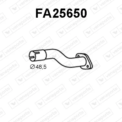 Abgasleitung Fiat PUNTO · Fiat PUNTO Hatchback Van