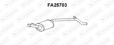 Endschalldämpfer Fiat PANDA