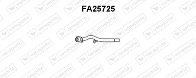 Auspuffrohr Fiat UNO