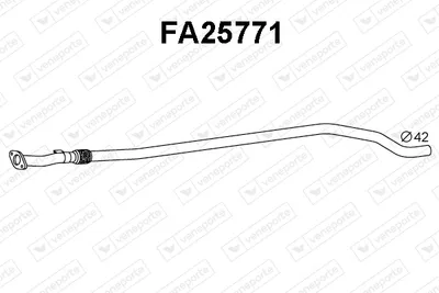 Abgasleitung Alfa Romeo MITO · Fiat GRANDE PUNTO · Fiat PUNTO EVO