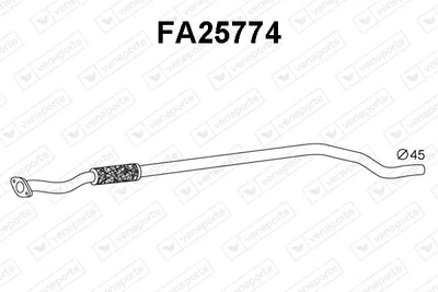 Auspuffrohr Fiat GRANDE PUNTO