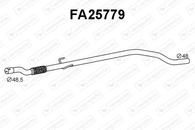 Auspuffrohr Fiat GRANDE PUNTO · Fiat GRANDE PUNTO Van