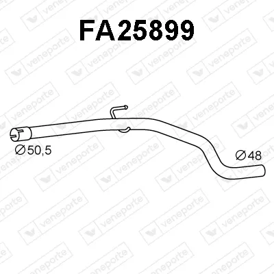Abgasleitung Alfa Romeo MITO · Fiat GRANDE PUNTO · Fiat GRANDE PUNTO Van