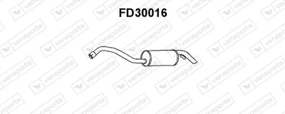 Endschalldämpfer Ford ESCORT V Turnier · Ford ESCORT V Limousine · Ford ORION III