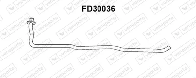 Auspuffrohr Ford FIESTA I
