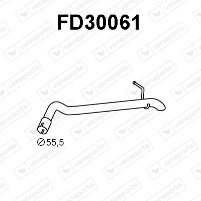 Abgasleitung Ford TRANSIT CONNECT