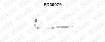 VENEPORTE FD30079 Auspuffrohr