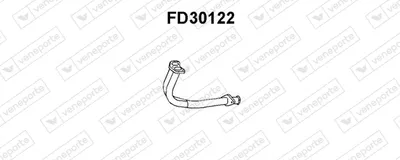 VENEPORT FD30122 Auspuffrohr