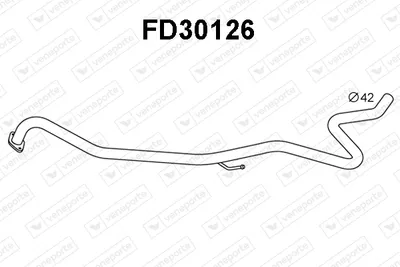 Abgasleitung Ford FIESTA VI · Ford FIESTA VI Van · Ford B-MAX