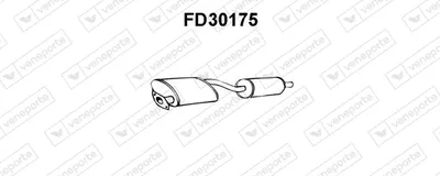 Endschalldämpfer Ford TRANSIT Bus · Ford TRANSIT Van · Ford TRANSIT Plattform/Chassis