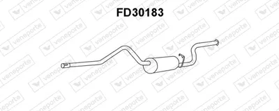 Endschalldämpfer Ford TRANSIT Bus · Ford TRANSIT Van · Ford TRANSIT Plattform/Chassis