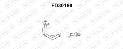 VENEPORT FD30198 Auspuffrohr