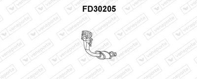 Auspuffrohr Ford FIESTA II