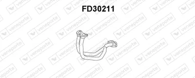 VENEPORTE FD30211 Auspuffrohr