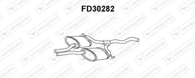 Frontschalldämpfer Ford SIERRA I Hatchback · Ford SIERRA Turnier