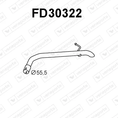 Abgasleitung Ford TOURNEO CONNECT · Ford TRANSIT CONNECT