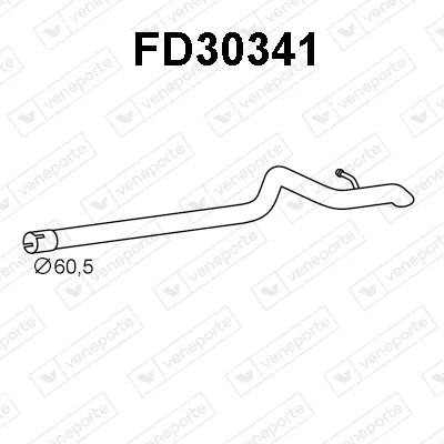 Abgasleitung Ford TRANSIT Bus · Ford TRANSIT Van · Ford TRANSIT Plattform/Chassis
