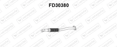 Auspuffrohr Ford FIESTA IV · Ford FIESTA Box Body/MPV