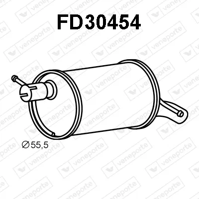 Endschalldämpfer Ford GALAXY I · Vw SHARAN · Vw SHARAN VAN