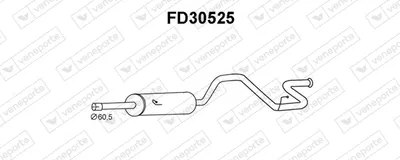 Endschalldämpfer Ford TRANSIT Bus · Ford TRANSIT Van · Ford TRANSIT Plattform/Chassis