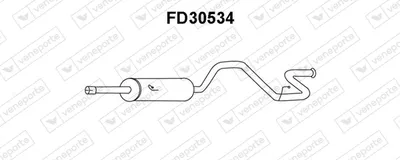 Endschalldämpfer Ford TRANSIT Bus · Ford TRANSIT Van · Ford TRANSIT Plattform/Chassis