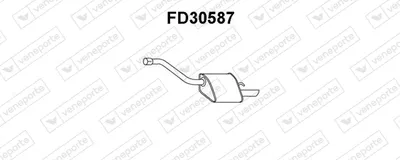 Auspuffrohr Ford FOCUS I Saloon