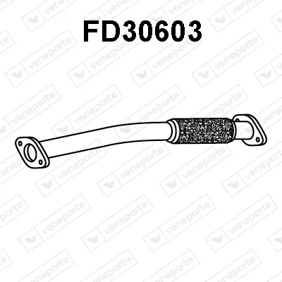 Auspuffrohr Ford FIESTA IV · Ford FIESTA Box Body/MPV